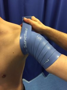 Flossing flossband ortokursy powieź pacjent